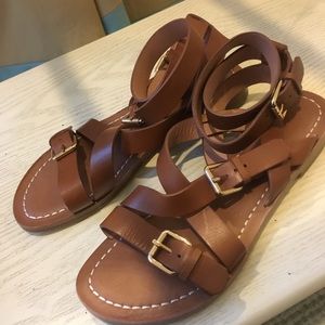Brand new gladiator leather sandals! Every season!